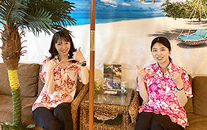 ここが教習所!?〔ハワイアンな雰囲気〕